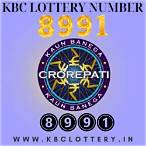 kbc lottery no 8991